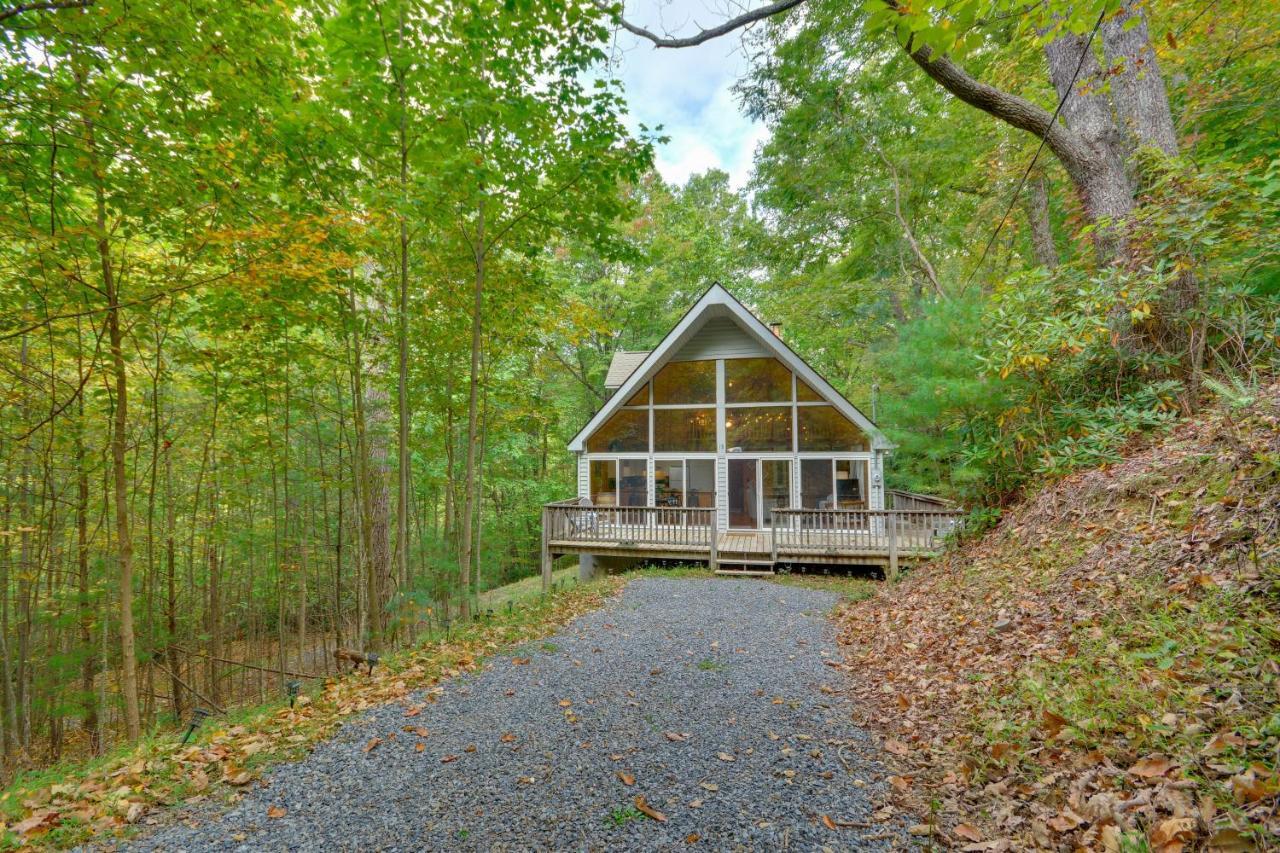 Serene Fancy Gap Cabin Retreat In Private Setting! Luaran gambar