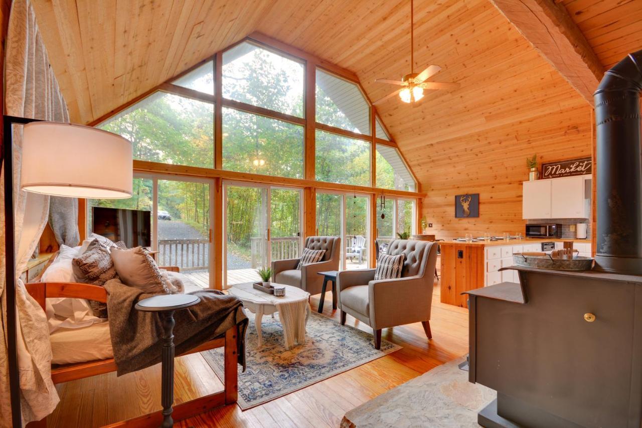 Serene Fancy Gap Cabin Retreat In Private Setting! Luaran gambar