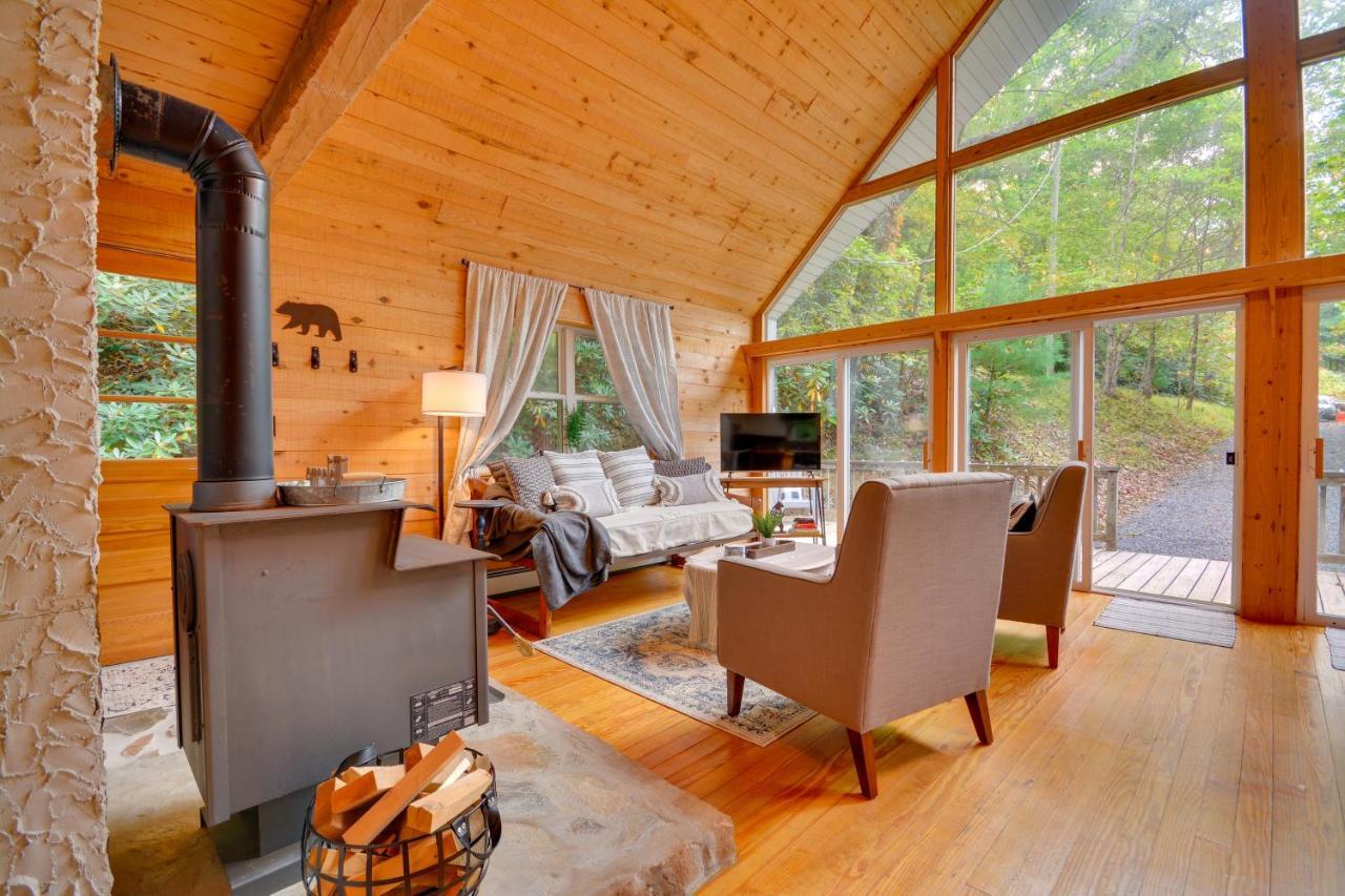 Serene Fancy Gap Cabin Retreat In Private Setting! Luaran gambar